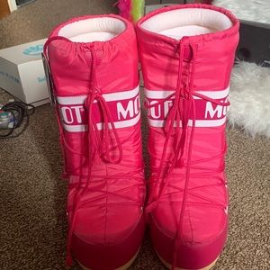 Magenta Moon Boots